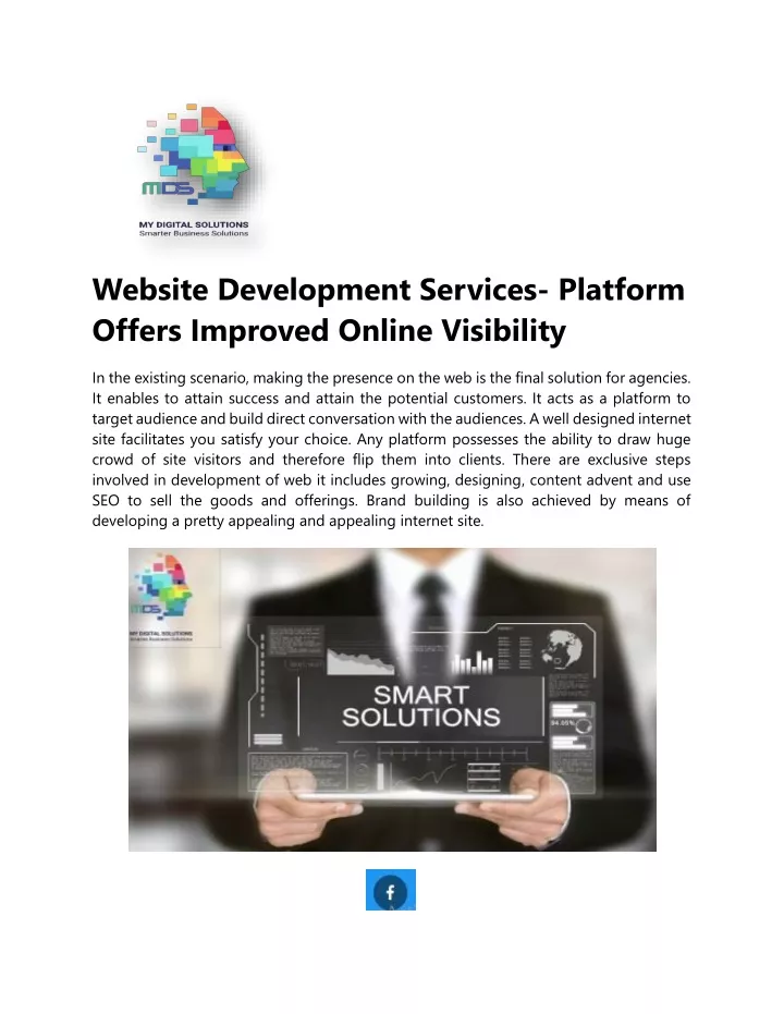 website development services platform offers