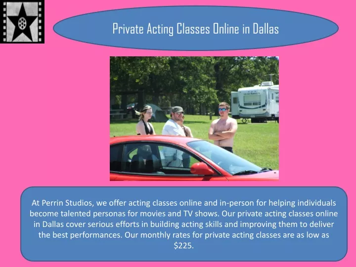 private acting classes online in dallas