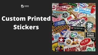 custom printed stickers