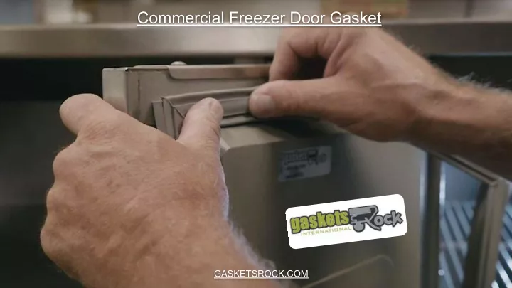 commercial freezer door gasket