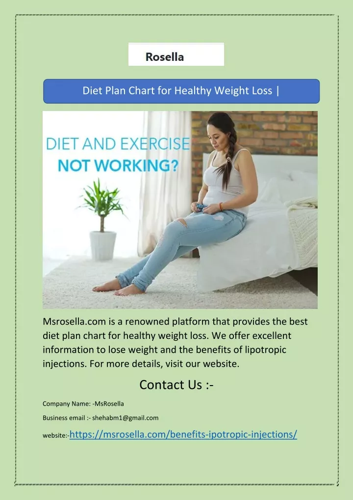 diet plan chart for healthy weight loss msrosella