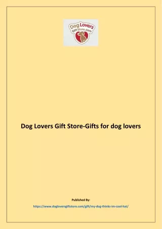 Gifts for dog lovers