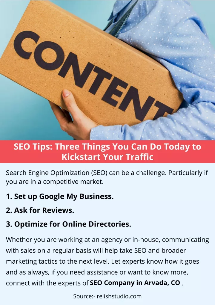 seo tips three things you can do today
