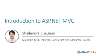 Introduction Asp.Net MVC5 |MVC5 Tutorial for Beginners & Advanced | Dot Net Tricks