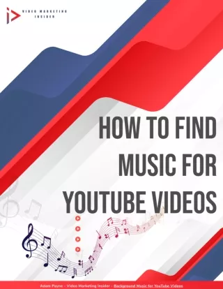 How to Find Music for YouTube Videos