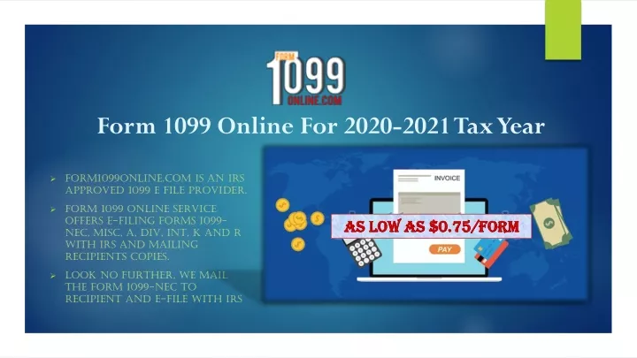 form 1099 online for 2020 2021 tax year