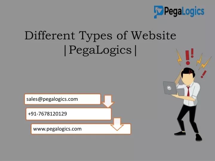different t ypes of w ebsite pegalogics