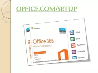 Office.com/setup - Enter Product Key - www.office.com/setup