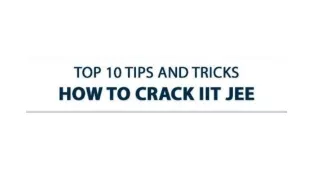 Top 10 Tips to Crack IIT JEE