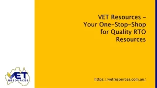vet resources your one stop shop for quality rto resources