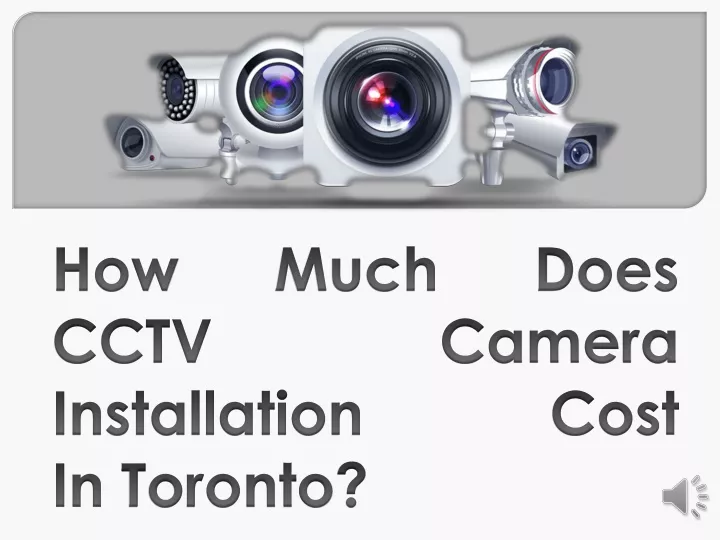 how much does cctv camera installation cost