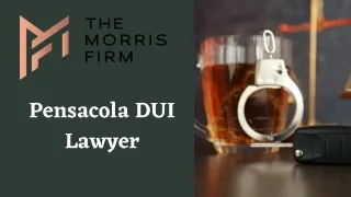 Pensacola DUI Lawyer