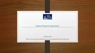 Master Property Inspections