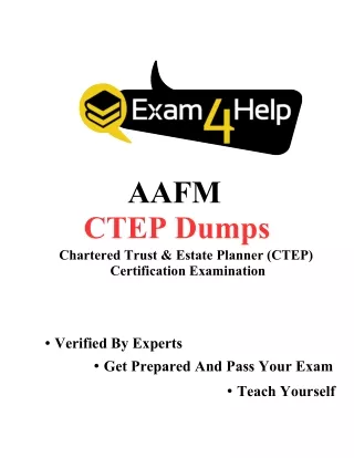 CTEP Exam Question Dumps - CTEP Exam Question Answers PDF
