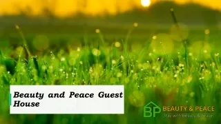 Beauty and Peace guest house in Banikhet