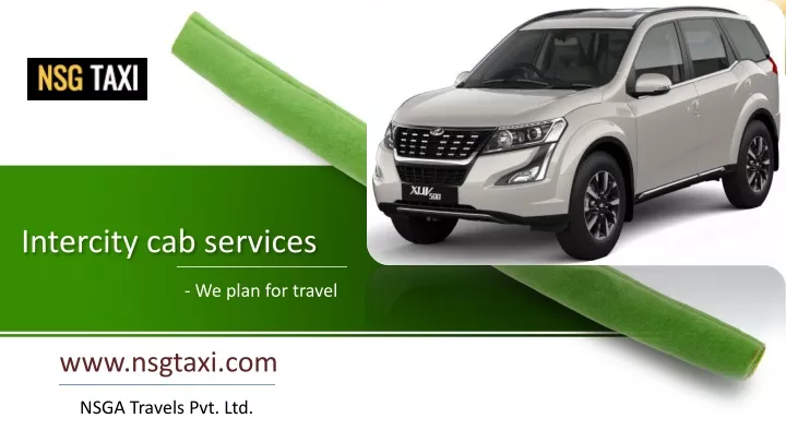 intercity cab services