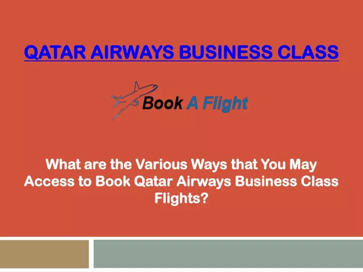 qatar airways business class