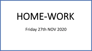 home work