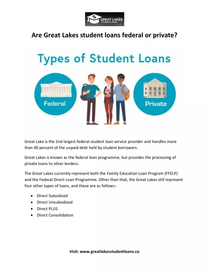 are great lakes student loans federal or private