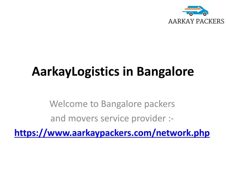 aarkaylogistics in bangalore