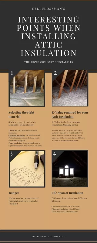 Interesting Points Regarding Attic Insulation