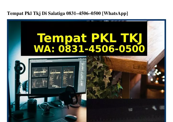 tempat pkl tkj di salatiga 0831 4506 0500 whatsapp