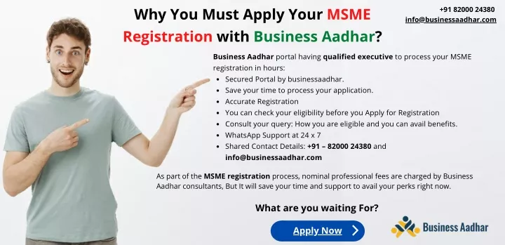 why you must apply your msme registration with