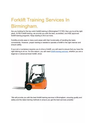 PPT - Forklift Training Toronto PowerPoint Presentation, Free Download ...