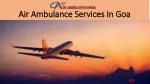 Air Ambulance Services in Goa