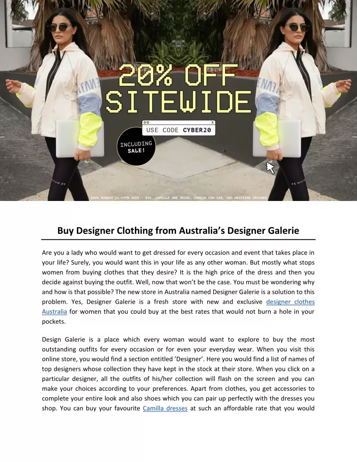 buy designer clothing from australia s designer