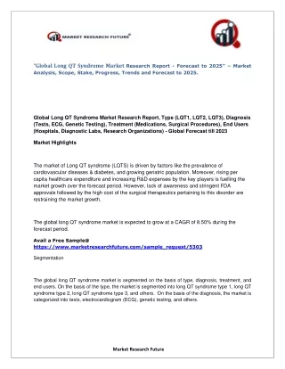 global long qt syndrome market research report