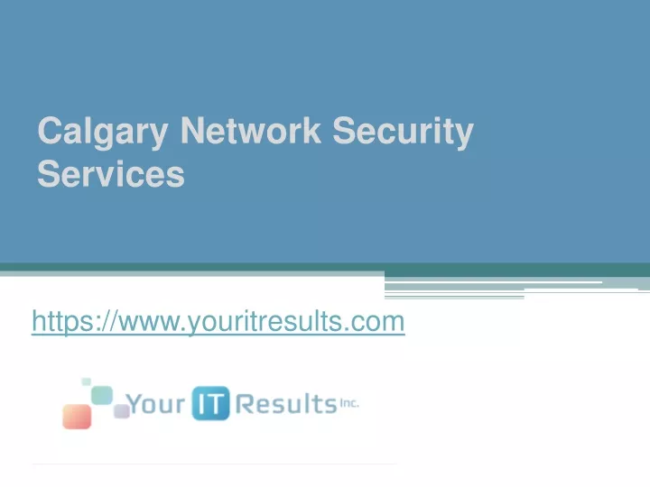 calgary network security services