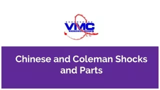 chinese and coleman shocks and parts