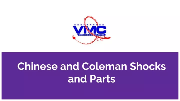 chinese and coleman shocks and parts