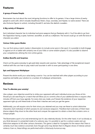 features