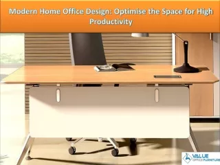 modern home office design optimise the space