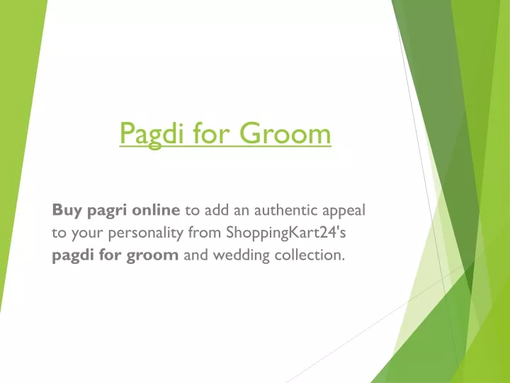 pagdi for groom