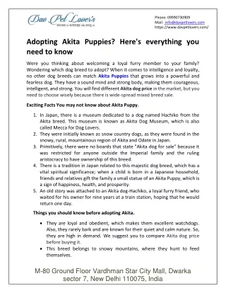 phone 09990730909 mail info@davpetlovers