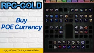 Buy PoE Currency, Orbs and Items | RPG GOLD