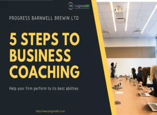 5 Steps To Business Coaching