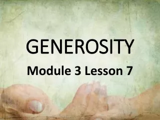 Module 3 Lesson 7
