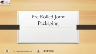 pre rolled joint packaging