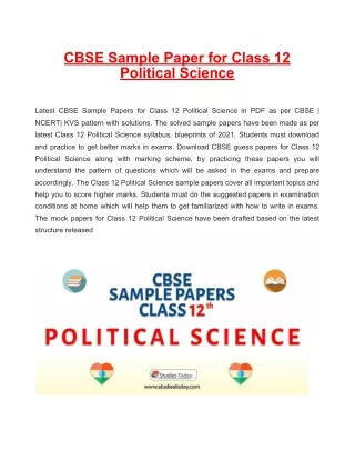political science