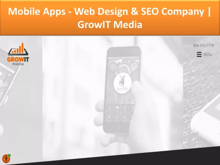 mobile apps web design seo company growit media