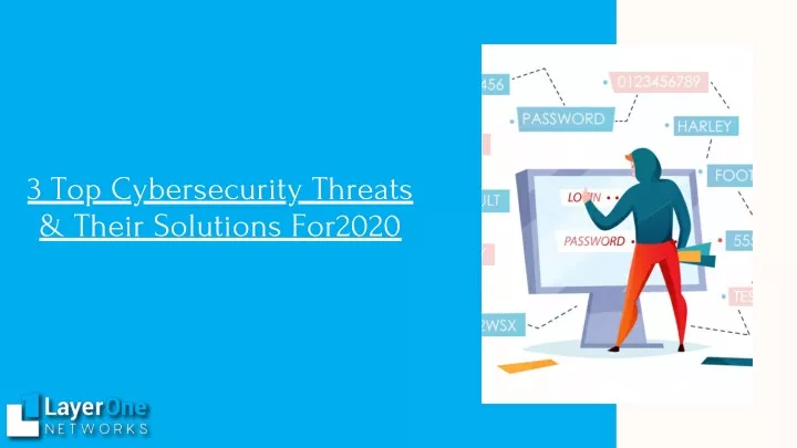 3 top cybersecurity threats their solutions