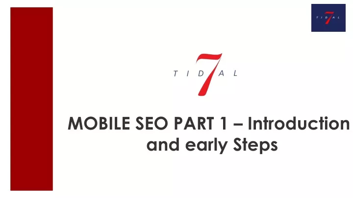 mobile seo part 1 introduction and early steps