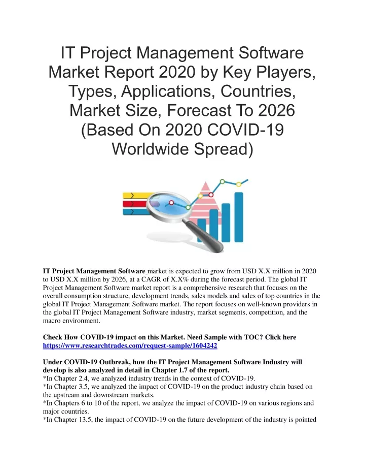 it project management software market report 2020