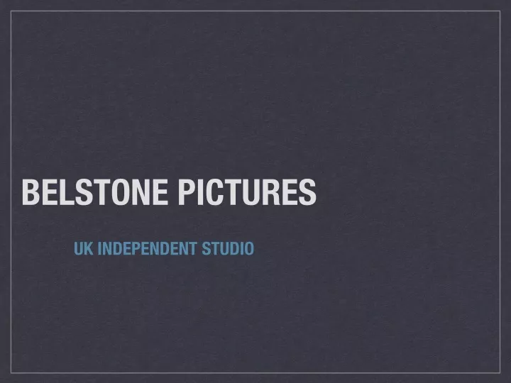 belstone pictures