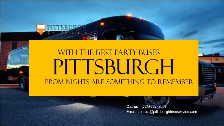 with the best party buses pittsburgh prom nights