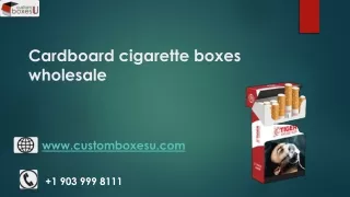cardboard cigarette boxes wholesale